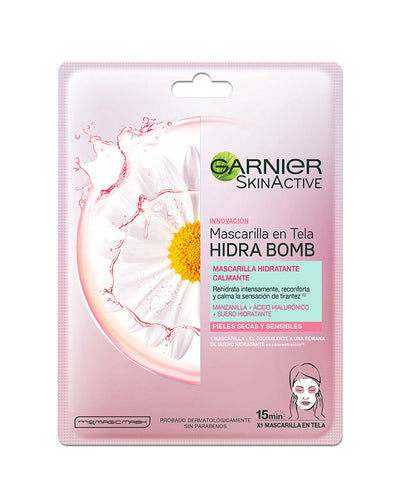 Garnier skin active mascarilla en tela hidra bomb manzanilla#color_000-manzanilla