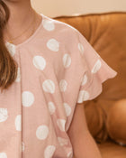 Bata corta de pijama para niña