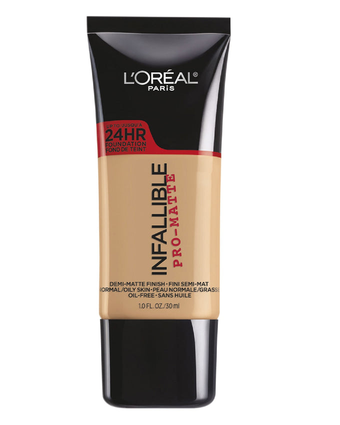 Base infallible pro-matte 24 hr foundation l'oréal#color_801-natural-buff