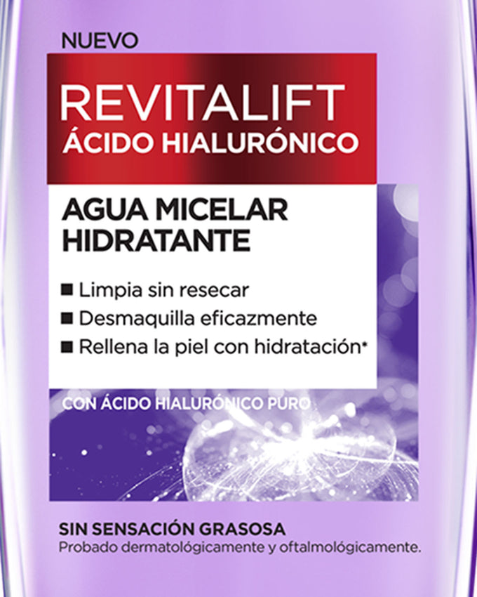 Revitalift acido hialurónico agua micelar#color_sin-color