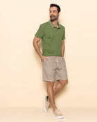 Bermuda para hombre cintura ajustable