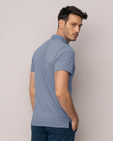 Camiseta tipo polo en jersey#color_196-azul