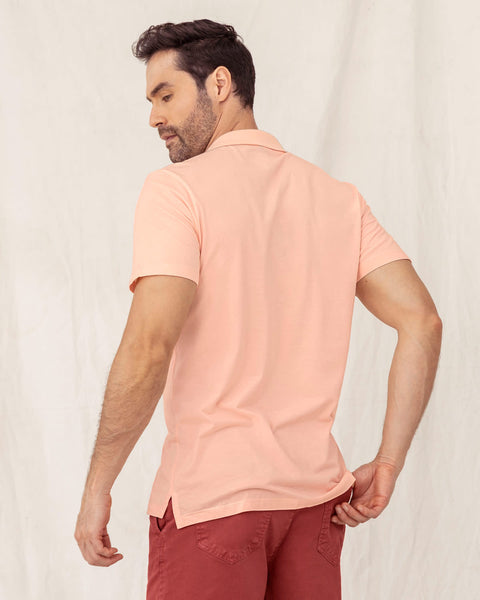 Camiseta tipo polo en jersey#color_279-coral-claro