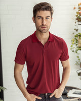 Camiseta tipo polo en jersey#color_867-vinotinto