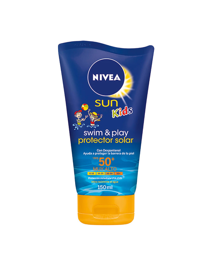 Nivea sun kids swim y play protector solar spf50+#color_sin-color