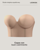 Brasier tipo bustier ideal como strapless#all_variants
